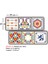 Kendinden Yapışkanlı Oyun Desenli Pvc Karo 20 x 20 cm 6'lı Paket 3