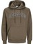 Jjecaleb Varsıty Sweat Hood Noos KAHVERENGİ12256521 2