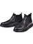 6979 Erkek Siyah Nata (40-44) Deri Bot 5