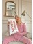Pembe Düz Önden Düğmeli Peluş Polar Pijama Takımı 6