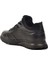 1046 Deri Erkek Spor Ayakkabı Siyah 44 4