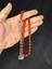Toz Kehribar Tesbih Turuncu Renkli Beyzi Kesim 11MMX8MM T-568 2