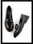Siyah Rugan Kadın Loafer Ayakkabı K01257067508 1