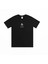 Raining Animals Kurbağa Nakışlı %100 Pamuk Tişört Özel Tasarım Siyah Hoptimist Unisex T-Shirt 1