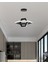 Ciclo (Siyah Kasa, Beyaz Işık) Ledli Modern Sarkıt Linear LED Avize Salon Mutfak Oturma Odası Yatak Odası Antre Hol LED 2