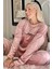 Pudra Enjoy Exclusive Kadife Kadın Pijama Takımı 1