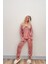 Pudra Enjoy Exclusive Kadife Kadın Pijama Takımı 2