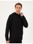 Erkek Siyah Regular Fit Sweatshirt 50292498-VR046 3