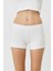 Kadın Fitilli Örme Kısa Boxer 930 Ekru 3