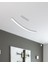 Freccia (Gri Kasa, Beyaz Işık) Ledli Modern Sarkıt Linear LED Avize Salon Mutfak Oturma Odası Yatak Odası Antre Hol LED 2