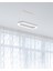 Joya (Gri Kasa, Sarı Işık) Ledli Modern Sarkıt Linear LED Avize Salon Mutfak Oturma Odası Yatak Odası Antre Hol LED 2