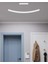 Freccia (Beyaz Kasa, Sarı Işık) Ledli Modern Sarkıt Linear LED Avize Salon Mutfak Oturma Odası Yatak Odası Antre Hol LED 2