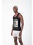 Erkek Atlet Sıfır Kol Baskılı T-Shirt M-0382 3