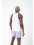 Erkek Atlet Sıfır Kol Baskılı T-Shirt M-0382 4