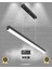 Magro 100CM (Siyah Kasa, Beyaz Işık) Ledli Modern Sarkıt Linear LED Avize Salon Mutfak Oturma Odası Yatak Odası Antre Hol Ofis LED 1