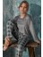 Gri Sundays Desenli Exclusive Kadife Kız Çocuk Pijama Takımı 1