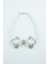 Zirkon Taşlı Cam Inci Choker Kolye 5