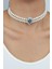 Kristal Taşlı Inci Choker Kolye 4