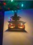 Dekoratif 3'lü Set Noel Baba Çam Ağacı Yılbaşı Temalı Tealight Mumluk Obje 4