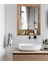 Banyo Aynası Lavabo Aynası Dekoratif Ayna 60X45 cm Yatay 1