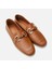 01AYH293550A370 HAKIKI Deri Taba Kadın Loafer 2