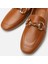 01AYH293550A370 HAKIKI Deri Taba Kadın Loafer 3