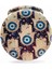 Cep Çanta Makyaj Aynası - Şık Desenli - Taşlı - Çift Taraflı - Yuvarlak 7 cm 3