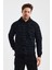 Erkek Kapşonlu Kamuflaj Baskılı 3 Iplik Sweatshirt 2