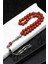 Red Jasper Doğal Taş Tesbih 8 mm Küre Kesim 1