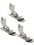 Sanayi Düz Dikiş Makinası Şifon Kenar Çok Amaçlı Temiz Kıvırma Ayağı 1-2-3mm 3 Lü Set 1