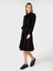 Dar Kesim Shirt Yaka Siyah Kadın Elbise CL1065833_Q1.V1_BLK 4