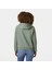 W Cotton Fleece Hoodıe Sweatshırt HHA.54161-GREYCACTUS 5