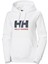 W Hh Logo Kapüşonlu Sweatshırt 2.0 HHA.34460-WHITE 1