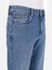 094 Noah Bootcut Orta Bel Boru Paça Mavi Jean Erkek Pantolon CL1070604 5