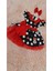 Kız Çocuk Mickey Mouse Desenli Kırmızı Tüllü Kabarık Tasarım Elbise 1