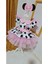 Kız Çocuk Miki Mickey Mouse Pembe Tüllü Kabarık Elbise 1