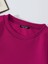 Oversize Bisiklet Yaka Basic Freedom Baskılı Sweatshirt - Fuşya 3
