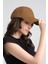 Spor Kep Şapka Ayarlanabilir Tokalı Camel Gabardin Kep Şapka Baseball Cap 1