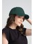 Spor Kep Şapka Ayarlanabilir Tokalı Petrol Yeşili Gabardin Kep Şapka Baseball Cap 1