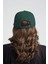 Spor Kep Şapka Ayarlanabilir Tokalı Petrol Yeşili Gabardin Kep Şapka Baseball Cap 5