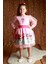 Kız Çocuk Pembe Lol Bebek Elbise 1
