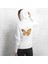 Sweatshirt Kelebek Desenli Pamuklu Kız Çocuk Bluzu 1