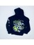 Erkek Çocuk Kapüşonlu Baskılı Siyah Sweatshirt - Cepli, Pamuklu, Rahat Kullanım 8