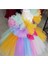 Kız Çocuk Unicorn Kabarık Elbise 3
