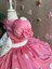 Pembe Minnie Mouse Elbisesi Minnie Mouse'un Doğum Günü Elbisesi. Minnie Fare Kostümü 5