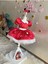 Kız Çocuk Kabarık Tüllü Minnie Mickey Mouse Kırmızı Elbise 5