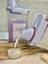 2li Ölçü Kapaklı 2300ML Sıvı Deterjan/1800ml Yumuşatıcı Kabı Vakumlu Akrilik Banyo Düzenleyici Set 2