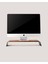Premium Monitör Yükseltici Metal-Ahşap Stand - Monitör Desk Shelf - Ceviz 3