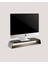 Premium Monitör Yükseltici Metal-Ahşap Stand - Monitör Desk Shelf - Siyah 1