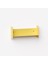 Dekoratif Metal Duvar Rafı - 45X15 - Sarı 1